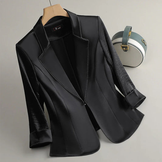 SILK BLAZER