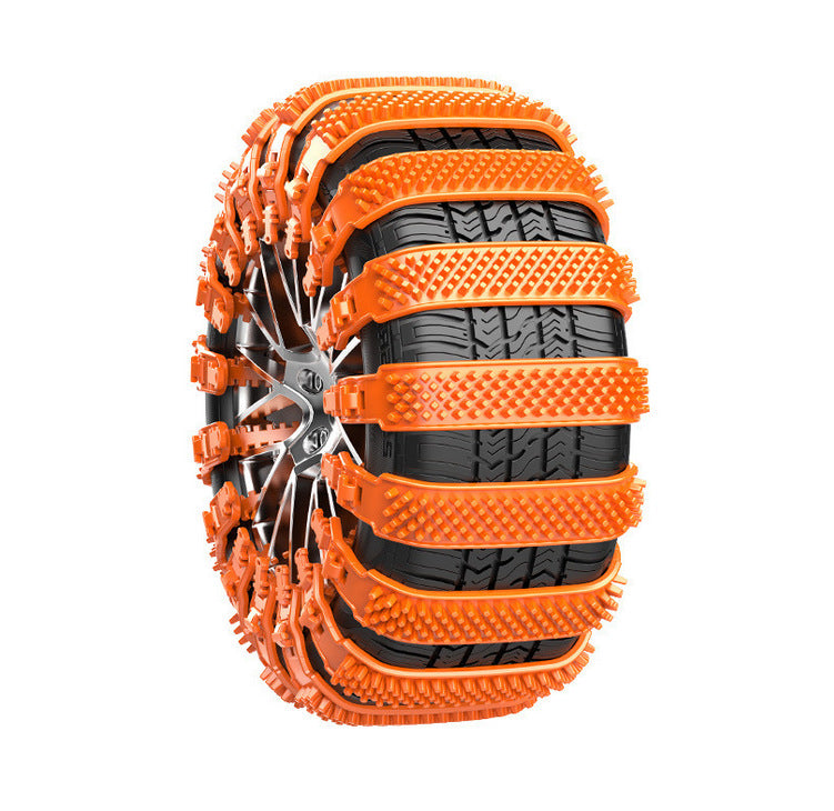 🔥2025 Winter Hot Sale🔥Universal Reusable Anti-skid PE Tire Chain