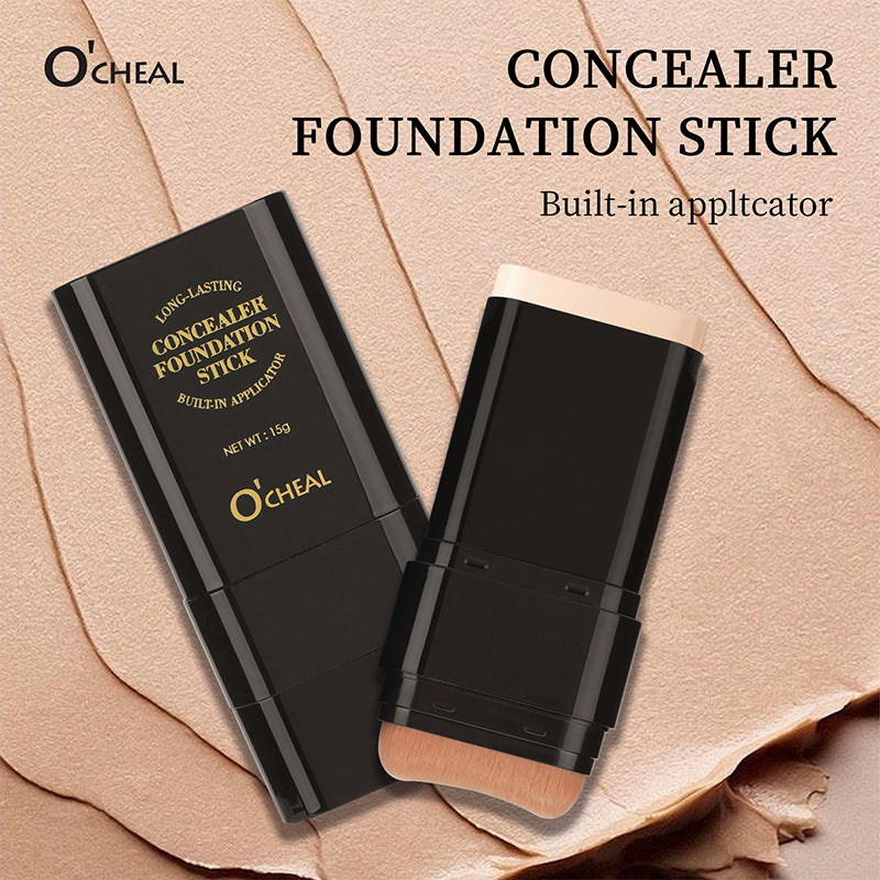 💥Black Friday 70%OFF🔥 Foundation Concealer Stick Dual-ended brush head for flawless skin