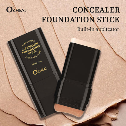 💥Black Friday 70%OFF🔥 Foundation Concealer Stick Dual-ended brush head for flawless skin