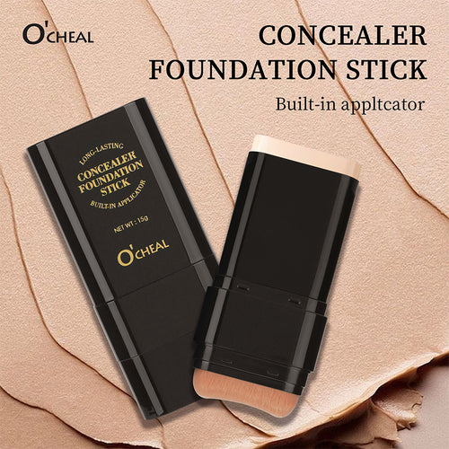 💥Black Friday 70%OFF🔥 Foundation Concealer Stick Dual-ended brush head for flawless skin