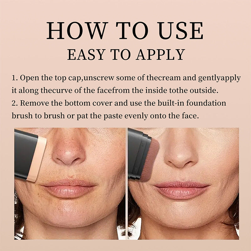 💥Black Friday 70%OFF🔥 Foundation Concealer Stick Dual-ended brush head for flawless skin