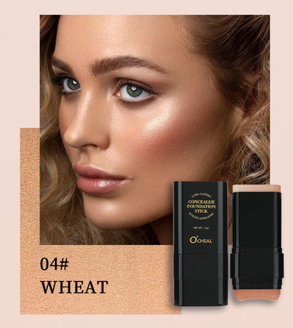 💥Black Friday 70%OFF🔥 Foundation Concealer Stick Dual-ended brush head for flawless skin