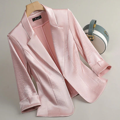 SILK BLAZER