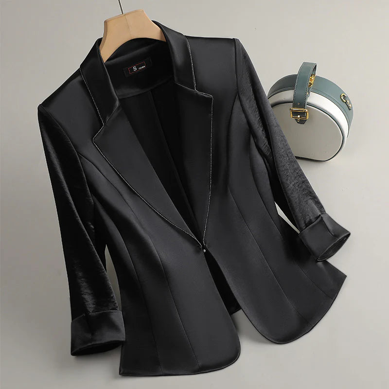 SILK BLAZER