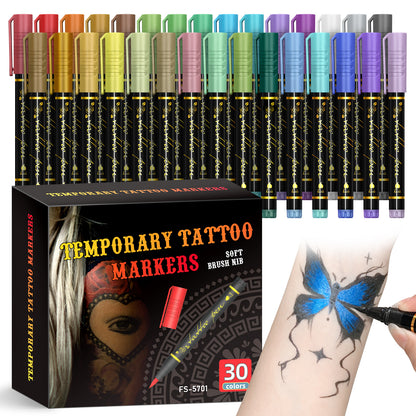 Final 3 Hours: 60%OFF🔥Safe Temporary Tattoo Pens