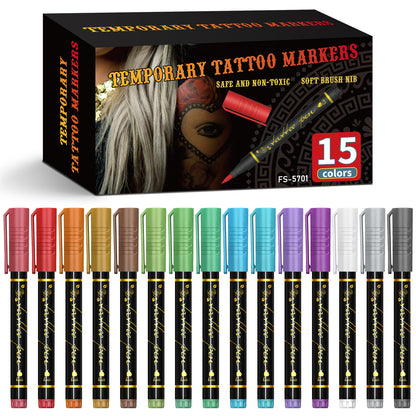 Final 3 Hours: 60%OFF🔥Safe Temporary Tattoo Pens