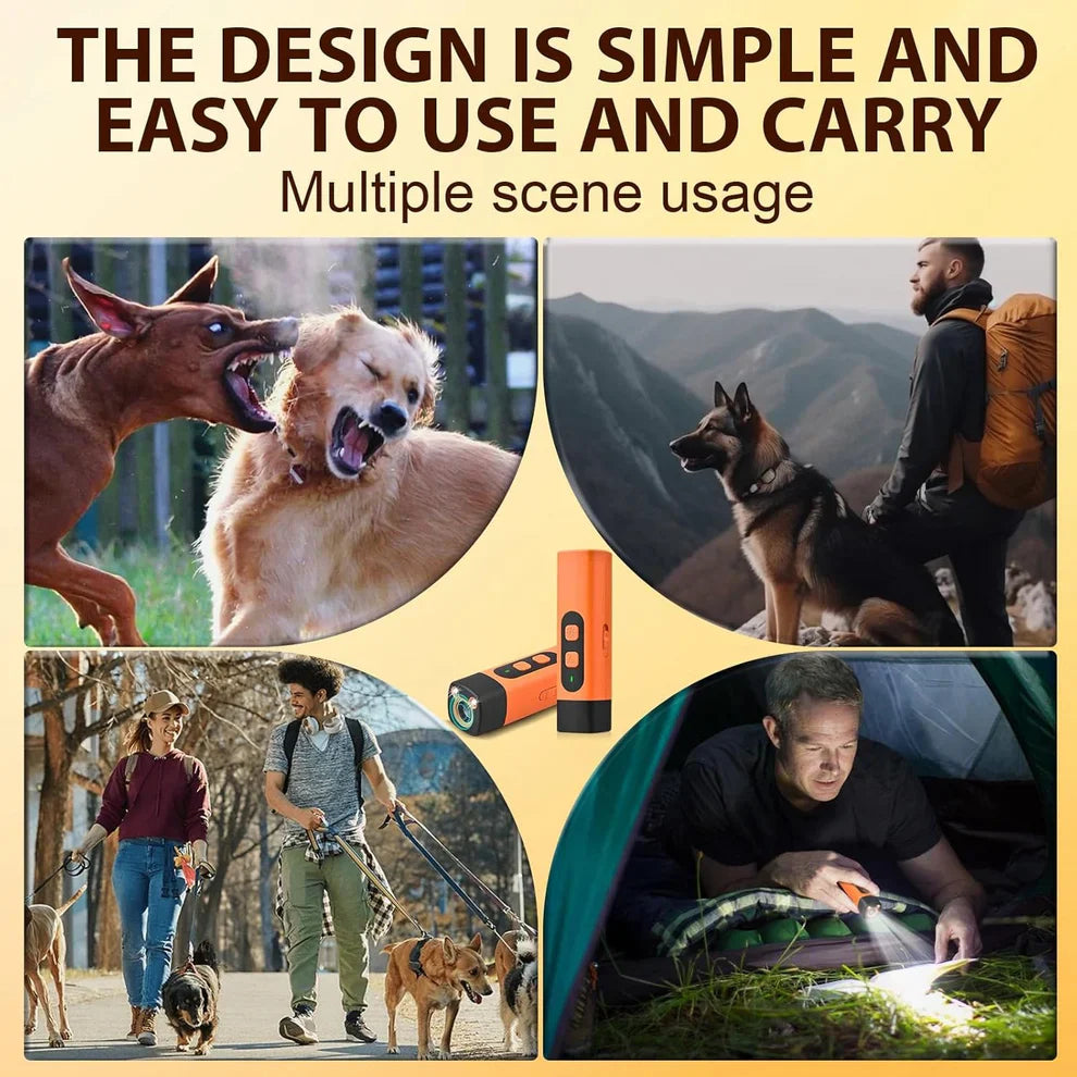 Final 3 Hours: 60%OFF🔥🐶3-in-1 Ultrasonic Dog Repeller & Anti-Barking Trainer🔊✨