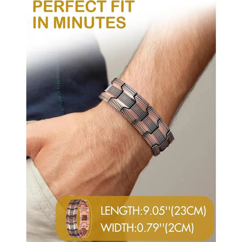 ✨Copper magnetic bracelet——Relieve fatigue and promote blood circulation