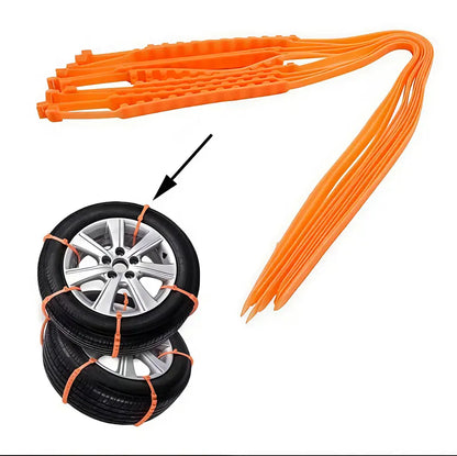 🔥2025 Winter Hot Sale🔥Universal Reusable Anti-skid PE Tire Chain