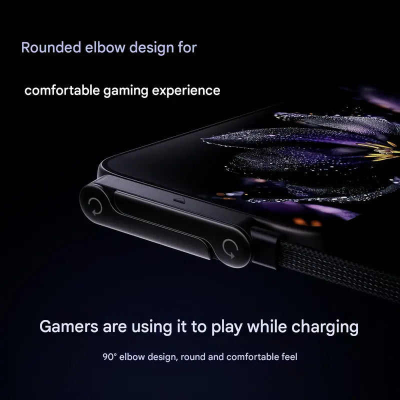 ⚡️240w super fast charging📱Invisible Holder Charger Cable with Stand