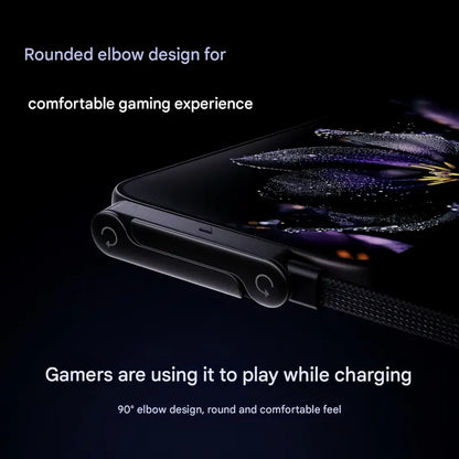 ⚡️240w super fast charging📱Invisible Holder Charger Cable with Stand